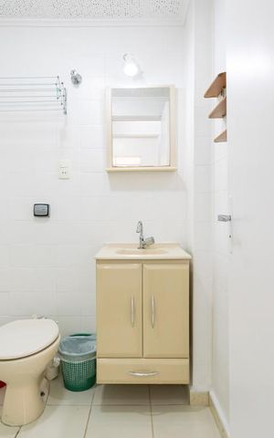 Studio à venda com 38m², 1 quarto e sem vagaBanheiro