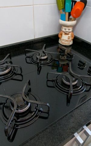 Apartamento para alugar com 154m², 3 quartos e 3 vagasCozinha - cooktop