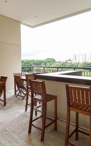 Apartamento para alugar com 154m², 3 quartos e 3 vagasChurrasqueira