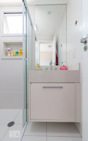 Apartamento para alugar com 154m², 3 quartos e 3 vagasBanheiro quarto 2 suíte