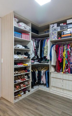 Apartamento para alugar com 154m², 3 quartos e 3 vagasCloset quarto 3 suíte