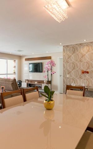 Apartamento para alugar com 154m², 3 quartos e 3 vagasSala
