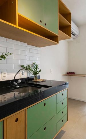 Studio à venda com 31m², 1 quarto e 1 vagaStudio