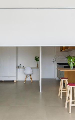 Studio à venda com 31m², 1 quarto e 1 vagaVaranda