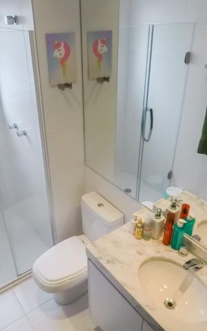 Apartamento à venda com 75m², 2 quartos e 2 vagasQuarto 2 - suite