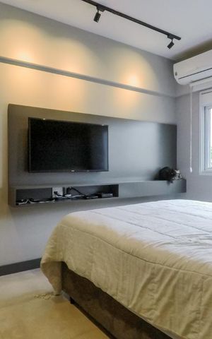 Apartamento à venda com 75m², 2 quartos e 2 vagasQuarto 2 - suite