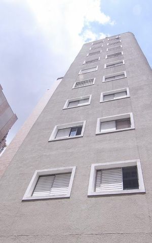 Apartamento para alugar com 44m², 1 quarto e 1 vaga Apartamento para alugar com 44m², 1 quarto e 1 vagaFachada