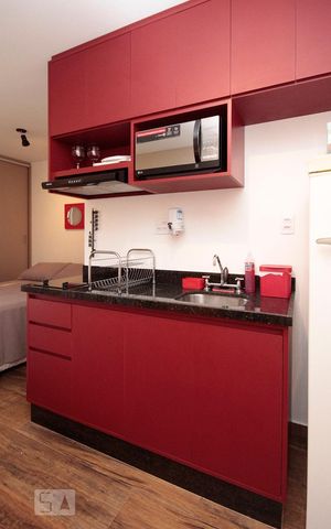 Studio para alugar com 26m², 1 quarto e sem vagaCozinha