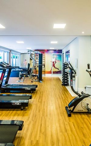 Studio à venda com 43m², 1 quarto e 1 vagaÁrea comum - Academia