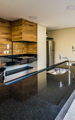 Studio à venda com 43m², 1 quarto e 1 vagaÁrea comum - Churrasqueira