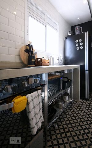 Apartamento à venda com 70m², 1 quarto e 1 vagaCozinha