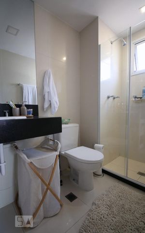 Apartamento à venda com 70m², 1 quarto e 1 vagaBanheiro