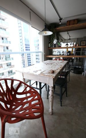 Apartamento à venda com 70m², 1 quarto e 1 vagaVaranda Gourmet