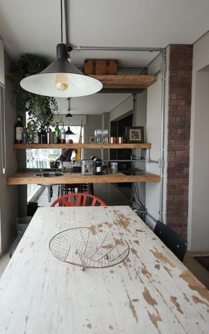 Apartamento à venda com 70m², 1 quarto e 1 vagaVaranda Gourmet
