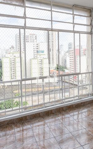 Studio à venda com 55m², 1 quarto e sem vagaVaranda