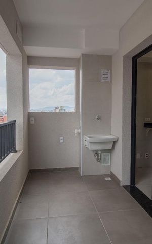 Apartamento à venda com 39m², 1 quarto e sem vaga Apartamento à venda com 39m², 1 quarto e sem vagaVaranda