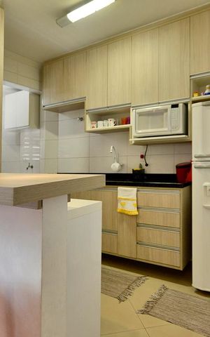Apartamento à venda com 59m², 2 quartos e sem vagaCozinha