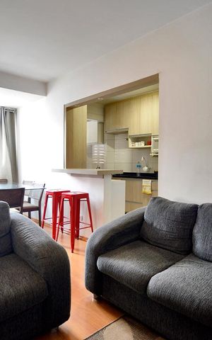 Apartamento à venda com 59m², 2 quartos e sem vagaSala