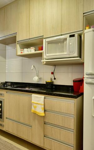 Apartamento à venda com 59m², 2 quartos e sem vagaCozinha