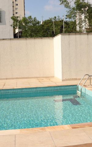 Apartamento à venda com 140m², 2 quartos e 3 vagasÁrea comum - Piscina