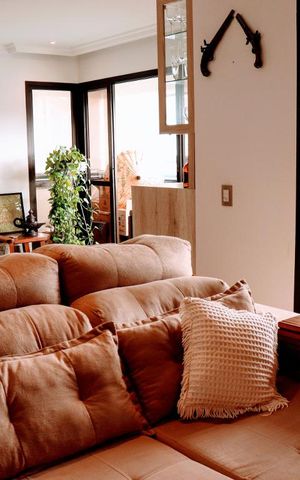 Apartamento à venda com 140m², 2 quartos e 3 vagasSala