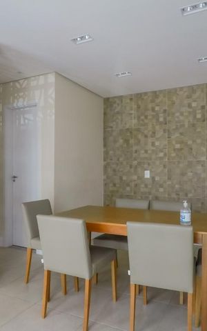Apartamento à venda com 47m², 2 quartos e 1 vagaÁrea comum - Salão de festas