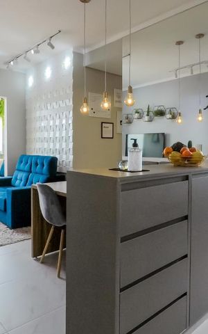 Apartamento à venda com 47m², 2 quartos e 1 vagaSala/Cozinha