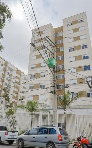Apartamento à venda com 47m², 2 quartos e 1 vagaFachada