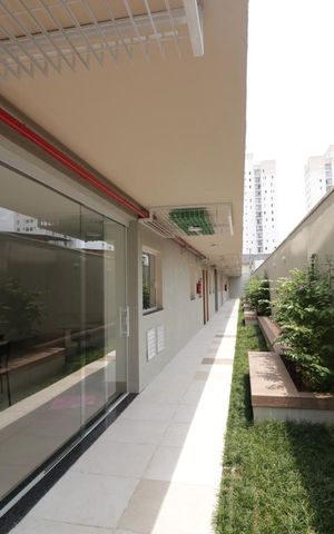 Apartamento à venda com 41m², 1 quarto e sem vagaFachada do bloco
