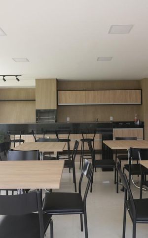 Apartamento à venda com 41m², 1 quarto e sem vagaÁrea comum - Salão de festas