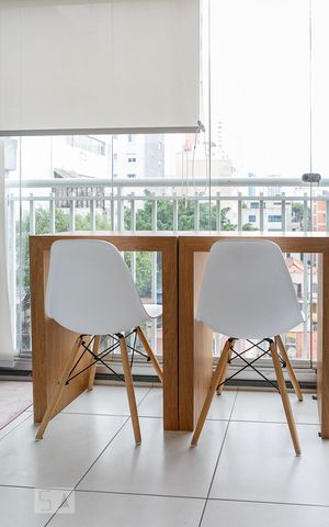 Studio para alugar com 36m², 1 quarto e 1 vaga Studio para alugar com 36m², 1 quarto e 1 vagaVaranda