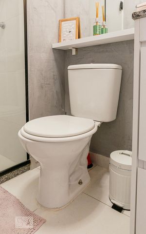 Studio para alugar com 36m², 1 quarto e 1 vaga Studio para alugar com 36m², 1 quarto e 1 vagaBanheiro da Suite