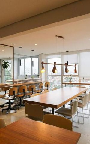Studio para alugar com 36m², 1 quarto e 1 vaga Studio para alugar com 36m², 1 quarto e 1 vagaSalão de Festas