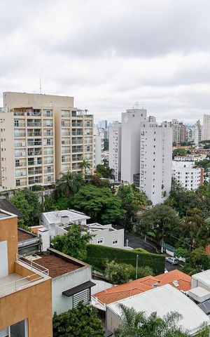 Studio para alugar com 36m², 1 quarto e 1 vaga Studio para alugar com 36m², 1 quarto e 1 vagaVista da Varanda