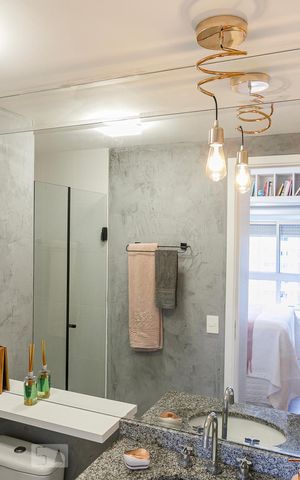 Studio para alugar com 36m², 1 quarto e 1 vaga Studio para alugar com 36m², 1 quarto e 1 vagaEspelho