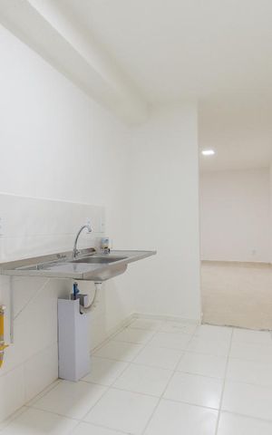 Apartamento para alugar com 43m², 2 quartos e 1 vaga Apartamento para alugar com 43m², 2 quartos e 1 vagaDetalhe da area de serviço