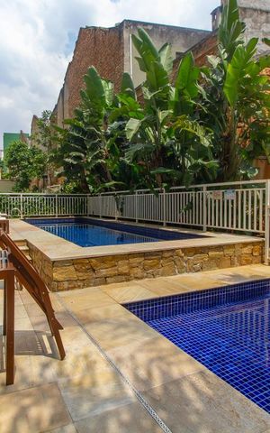 Apartamento para alugar com 49m², 2 quartos e 1 vaga Apartamento para alugar com 49m², 2 quartos e 1 vagaÁrea comum - Piscina