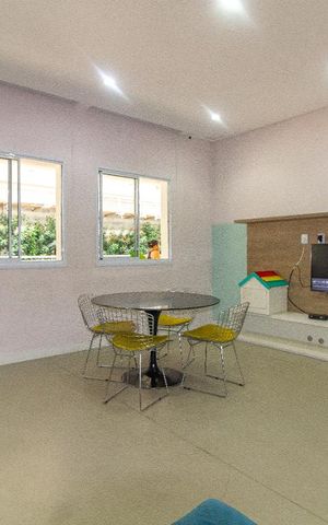 Apartamento para alugar com 49m², 2 quartos e 1 vaga Apartamento para alugar com 49m², 2 quartos e 1 vagaÁrea comum - Sala de Jogos