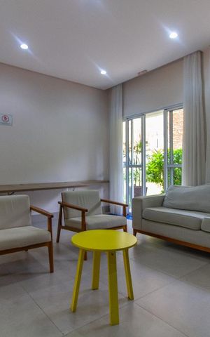 Apartamento para alugar com 49m², 2 quartos e 1 vaga Apartamento para alugar com 49m², 2 quartos e 1 vagaÁrea comum - Sala de descanso