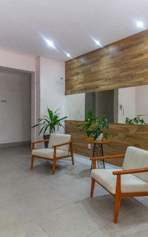 Apartamento para alugar com 49m², 2 quartos e 1 vaga Apartamento para alugar com 49m², 2 quartos e 1 vagaHall de Entrada