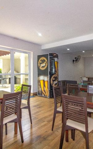 Apartamento para alugar com 49m², 2 quartos e 1 vaga Apartamento para alugar com 49m², 2 quartos e 1 vagaÁrea comum - Salão de festas