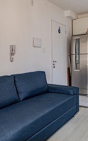 Apartamento à venda com 40m², 1 quarto e 1 vaga Apartamento à venda com 40m², 1 quarto e 1 vagaSala