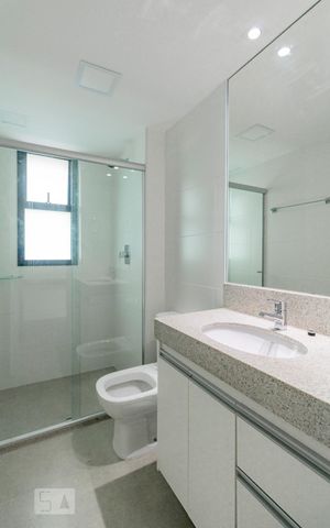 Apartamento para alugar com 60m², 2 quartos e 2 vagasBanheiro
