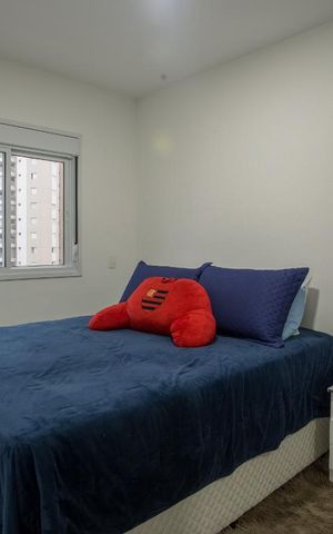 Apartamento para alugar com 58m², 2 quartos e 1 vagaQuarto 2 