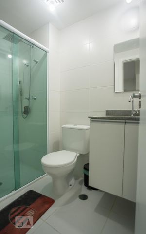 Apartamento para alugar com 58m², 2 quartos e 1 vagaBanheiro