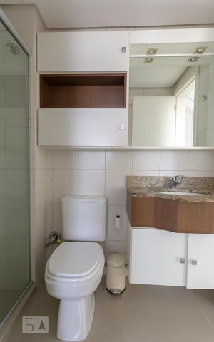 Apartamento para alugar com 41m², 1 quarto e 1 vagaBanheiro da Suíte 1
