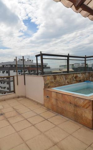 Apartamento à venda com 160m², 2 quartos e 2 vagasCobertura