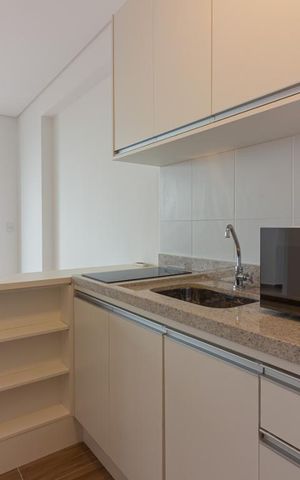 Studio à venda com 32m², 1 quarto e 1 vagaCozinha