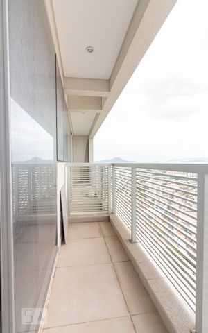 Studio à venda com 32m², 1 quarto e 1 vagaVaranda