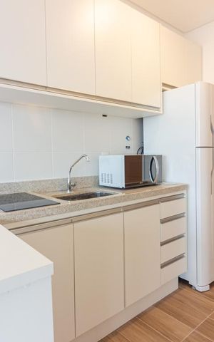 Studio à venda com 32m², 1 quarto e 1 vagaCozinha